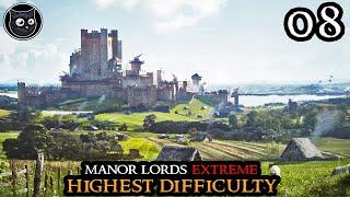 CONQUEST - Manor Lords EXTREME - HIGHEST Difficulty  Strategy Gameplay Part 08