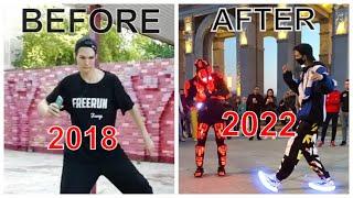 3 YEARS Shuffle Transformation  TUZELITY Tik Tok Dancer FULL VERSION