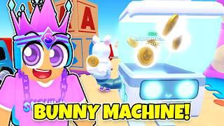 I Reviewed SECRET BUNNY MACHINE Pet In Roblox Tapping Legends Final Roblox