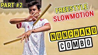 NUNCHAKU COMBO + SLOWMOTION #2 NUNCHAKU FREESTYLE SLOWMOTION