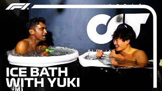 An Ice Bath With Yuki Tsunoda