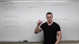 How to Solve Basic Inverse Trigonometric Functions Precalculus - Trigonometry 20