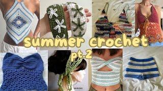 100+ Summer Crochet Ideas with FREE Patterns ️