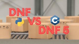 DNF python vs DNF5 c++ im Benchmark unter Fedora 38