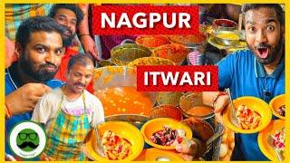 Itwari Food Tour  Nagpur Street Food  Harsh Pani Puri & More  Veggie Paaji