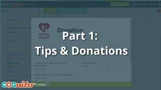 Creating Payment Forms Part 1 Tips & Donations