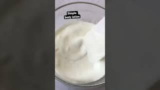 How to make a very simple and easy face and body cream #discovermyafrica #skincareproduct #shorts