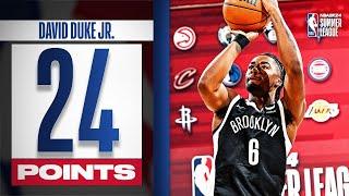 David Duke Jr. Drops 24 PTS 8 REB & 3 AST In Nets Summer League W