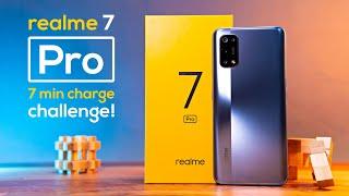 realme 7 Pro Unboxing and 7 minute Charge Challenge