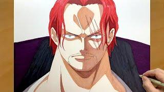 How to Draw Shanks from onepiece  step by step  Easy to draw  draw anime  Shanks