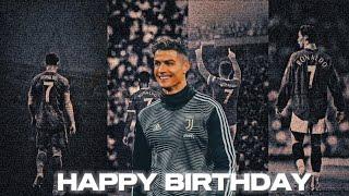 Cristiano Ronaldo Birthday Status