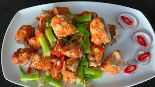 CÁ HỒI CHIÊN GIÒN - Cách làm đơn giản nhanh gọn - Crispy Fried Salmon - Mai Khôi.