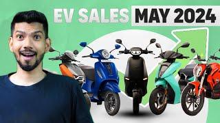 Ev sales in May 2024  sales uper aagye ️