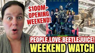 BEETLEJUICE BEETLEJUICE $100M+ RECORD BREAKING OPENING WEEKEND  Fall 2024 Box Office