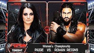 Male Vs Female Wrestling  Mixed Wrestling  Intergender Wrestling Game  Roman Reigns vs Paige