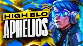 High Elo Aphelios Gameplay - Master Aphelios ADC Gameplay  League of Legends