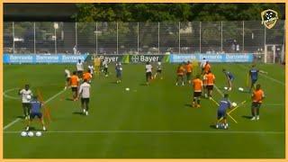 Bayer Leverkusen - Intense Saq Drills With Balls By Xabi Alonso