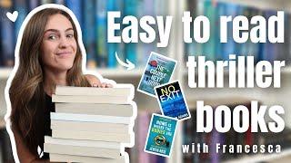 The BEST popcorn thriller books  for your next easy read  booktube