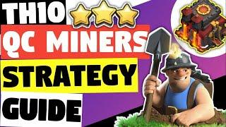 Easiest way to do Mass Miners th10  Easily 3 Star Any Base  Mass Miners  explained