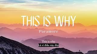 Vietsub  This Is Why - Paramore  Lyrics Video