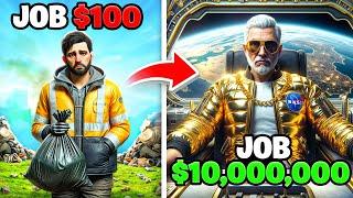 $1 vs $10000000 Job in GTA 5