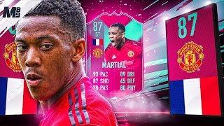 FIFA 19 FUT BIRTHDAY MARTIAL REVIEW  87 FUT BIRTHDAY MARTIAL PLAYER REVIEW  FIFA 19 ULTIMATE TEAM