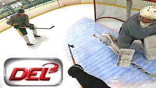 3 on 3 with GERMAN PRO PLAYER  GoPro Hockey