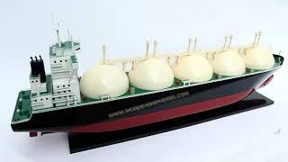 GAS TANKER MODEL 100 CM - HANDICRAFTS MODEL FROM GIA NHIEN CO. LTD - VIETNAM