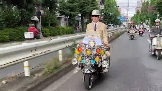 SCOOTER RUN  MODS MAYDAY JAPAN 2023 official Movie