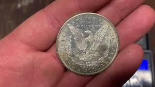 counterfeit Morgan silver dollar Carson city cc