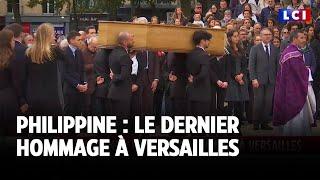 Philippine  le dernier hommage à Versailles