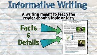 Informative Writing - Introduction