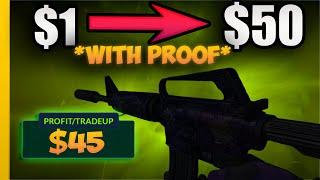 this no risk $1 trade up made me $50 AND YOU WILL TOO *with proof*