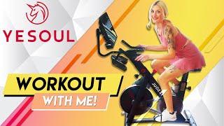 Staying ACTIVE at Home with the YESOUL G1 MAX Bike  The McCruddens