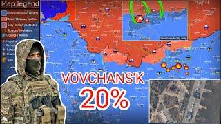 Russians captured 20% of Vovchansk  Netailove close to falling 17 May 2024