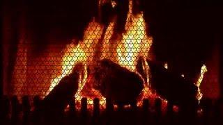 Romantic Fireplace with Heart Shaped Mesh and Relaxing Fire Sounds HD