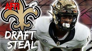 Did Saints Get Biggest DRAFT STEAL in WR A.T. Perry?