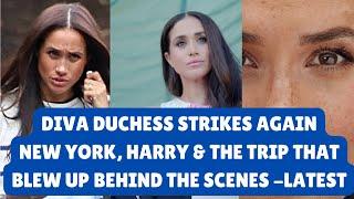 DIVA DUCHESS & HOW NEW YORK ALMOST BLEW UP - HERE IS WHY #meghan #meghanmarkle #princeharrry