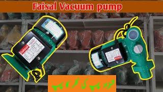 Faisal Vacuum Water Pump 1hp  best vacuum solution pumps  solar pumps