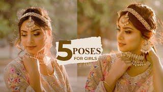 5 Poses for Girls  Ethnic Wear Photoshoot  in Hindi  हिंदी में