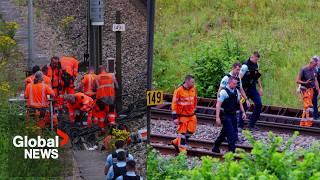 Sabotage Coordinated attacks on railways in France cause travel chaos ahead of Olympics