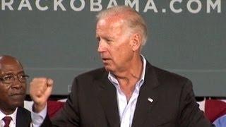 Joe Bidens Back in Chains Comment Draws Mitt Romneys Outrage