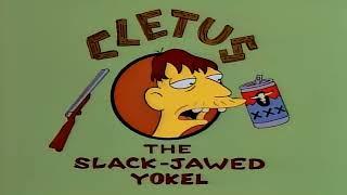 Cletus The Slack-Jawed Yokel - The Simpsons