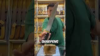 Knife sharpener #shorts #science