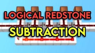 Subtraction  Logical Redstone #12