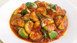 RESEP TERONG HIJAU CABE BALADO  Olahan terong hijau bulat