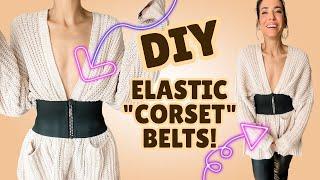 SUPER EASY Elastic Zipper Belts  DIY w Orly Shani