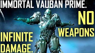 Warframe THE ULTIMATE IMMORTAL GOD TIER UMBRAL VAUBAN PRIME BUILD