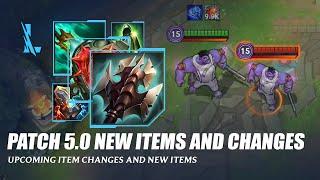 Patch 5.0 New Items and Changes - Wild Rift