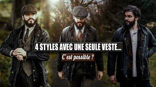 4 STYLES DIFFÉRENTS AVEC UNE SEULE VESTE... CEST POSSIBLE ? Barbour